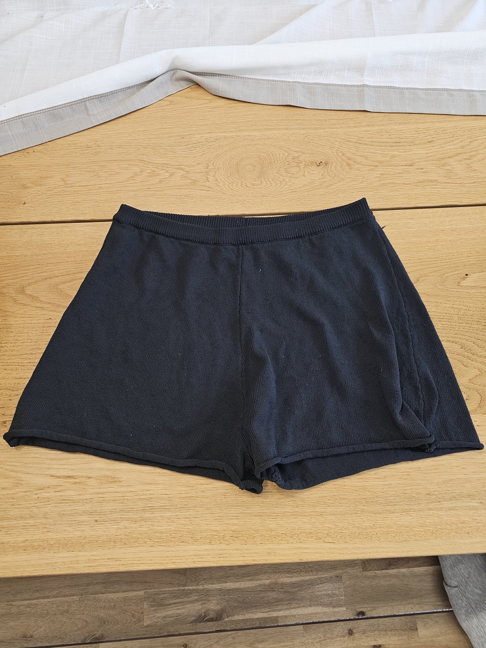 H&M Black Athletic Knit Shorts